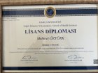 Dyt. Mehmet Öztürk Diyetisyen sertifikası
