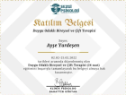 Psk. Ayşe Yurdeşen Psikoloji sertifikası