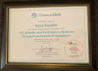 Ergoterapist Ayça Soydan Ergoterapi sertifikası