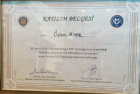 Psk. Dan. Özlem Kıyak Psikolojik Danışman sertifikası