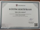 Psk. Belçim Akbay Psikoloji sertifikası