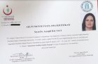 Uzm. Dr. Ayşegül Baltacı Fiziksel Tıp ve Rehabilitasyon sertifikası
