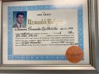 Prof. Dr. Sina Ercan Göğüs Cerrahisi sertifikası