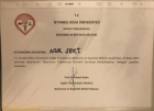 Dyt. Nur Sert Diyetisyen sertifikası
