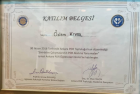 Psk. Dan. Özlem Kıyak Psikolojik Danışman sertifikası