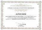 Op. Dr. Alper Dırık Üroloji sertifikası