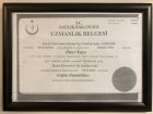 Uzm. Dr. Ömer Kaya Göğüs Hastalıkları sertifikası
