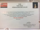 Dt. Bende Doğan Diş Hekimi sertifikası