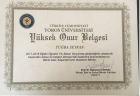 Psk. Tuğba Seyran Psikoloji sertifikası