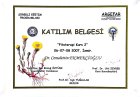 Dr. Cemalettin Ekmekcioğlu Geleneksel ve Tamamlayıcı Tıp sertifikası