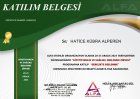Dyt. Hatice Kübra Alperen Diyetisyen sertifikası