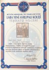 Uzm. Dyt. Gonca Yaşar Diyetisyen sertifikası