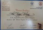 Uzm. Dr. Ali Kaya Ersoy Dahiliye - İç Hastalıkları sertifikası
