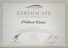 Dr. Dt. Mehmet Derici Diş Hekimi sertifikası