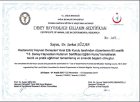 Op. Dr. Serhat Süzan Üroloji sertifikası