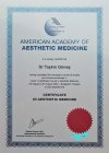 Yrd. Doç. Dr. Taşkın Güneş Nöroloji (Beyin ve Sinir Hastalıkları) sertifikası
