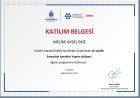 Dyt. Melike Aysel Ekiz Diyetisyen sertifikası