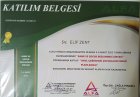 Dyt. Elif Zent Diyetisyen sertifikası