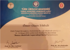 Op. Dr. Ömer Ozan Yıldızlı Üroloji sertifikası