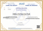 Aile Danışmanı Ebru Batur Aile Danışmanı sertifikası