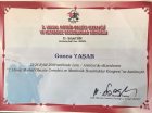 Uzm. Dyt. Gonca Yaşar Diyetisyen sertifikası