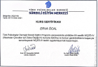 Psk. Erva Öcal Psikoloji sertifikası