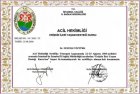 Op. Dr. Mustafa Murat Öztürk Plastik Rekonstrüktif ve Estetik Cerrahi sertifikası