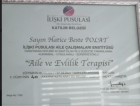 Uzm. Kl. Psk. H.Beste Polat Varlı Psikoloji sertifikası