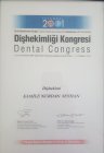 Dt. Nurdan Seyhan Sözen Diş Hekimi sertifikası