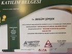 Dyt. Begüm Şimsek İpek Diyetisyen sertifikası