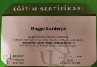 Uzm. Kl. Psk. Duygu Sarıkaya Psikoloji sertifikası