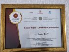 Uzm. Dr. Sevda Tan Anestezi ve Reanimasyon sertifikası