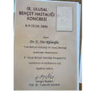 Doç. Dr. Emine Nur Rifaioğlu Dermatoloji sertifikası