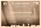 Uzm. Dr. Merve Özbayrak Fiziksel Tıp ve Rehabilitasyon sertifikası