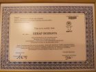 Psk. Dan. Serap Bozkaya Psikoloji sertifikası