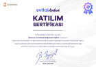 Psk. Ayşenur Taş Psikoloji sertifikası