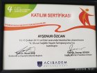 Dyt. Ayşenur Keskin Diyetisyen sertifikası