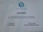 Uzm. Dr. Nehir Kürklü Psikiyatri sertifikası