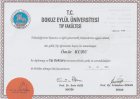 Uzm. Dr. Ömür Kuru Kardiyoloji sertifikası