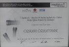 Uzm. Dt. Özkan Özkaynak Diş Hekimi sertifikası
