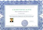 Dr. Mehmet Eken Geleneksel ve Tamamlayıcı Tıp sertifikası