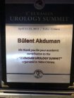 Prof. Dr. Bülent Akduman Üroloji sertifikası