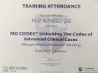 Uzm. Dr. Filiz Altıoğlu Çığ Dermatoloji sertifikası