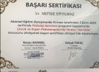 Uzman Aile Danışmanı Nefise Eryılmaz Aile Danışmanı sertifikası