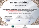 Psk. Dilay Demirgan Psikoloji sertifikası