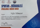 Op. Dr. Vefa Yılmazer Kadın Hastalıkları ve Doğum sertifikası