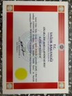 Uzm. Dr. Hacer Ofluoğlu Acar Göğüs Hastalıkları sertifikası