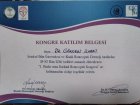 Op. Dr. Gökçen İlhan Kadın Hastalıkları ve Doğum sertifikası