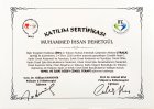 Psk. Muhammed İhsan Demetgül Psikoloji sertifikası