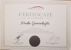 Dt. Nadin Gemrekoğlu Diş Hekimi sertifikası